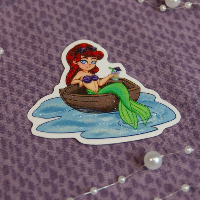 Frosted Sticker Ahri