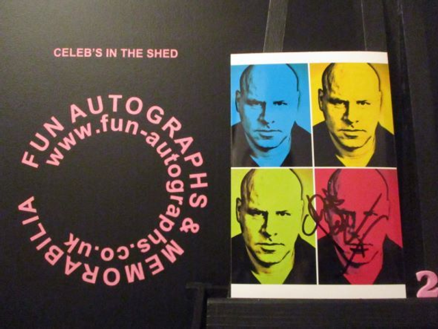 Chris Fosh Authentic Autographed 6x4 Pop Art Limited Edition (2)