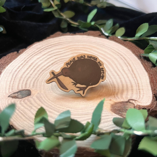 Pin animal - peace was never an option