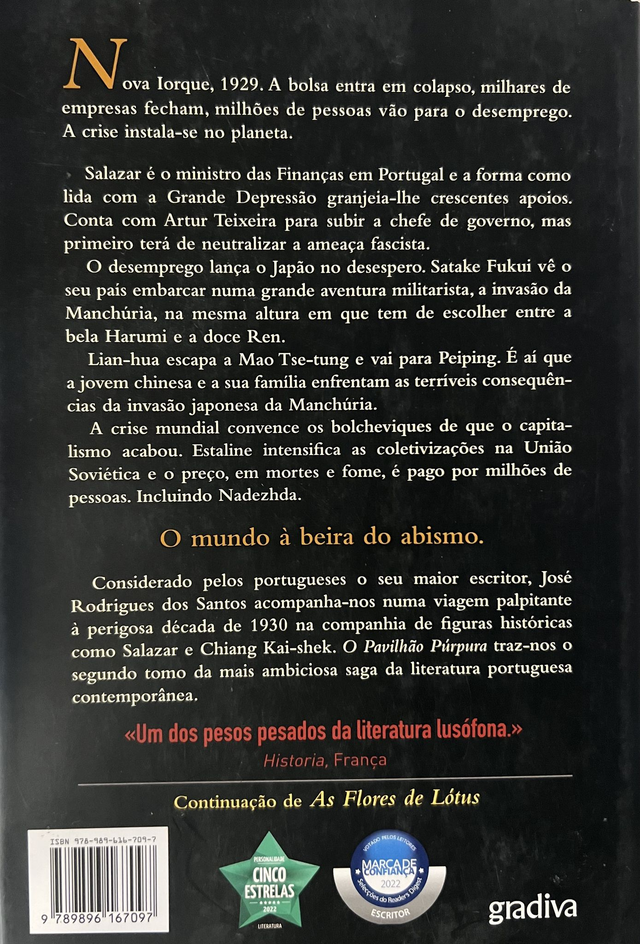 O PAVILHÃO PÚRPURA (Série: Saga do Lótus 2)