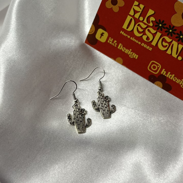 Cactus Flower Earrings