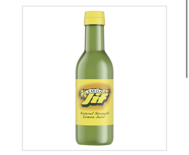 Lemon juice, Jif Lemon Lemon Juice 250 ML
