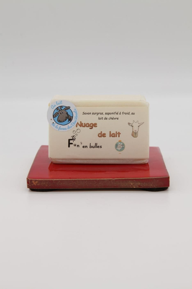Savon au lait de chèvre (saponifié à froid)