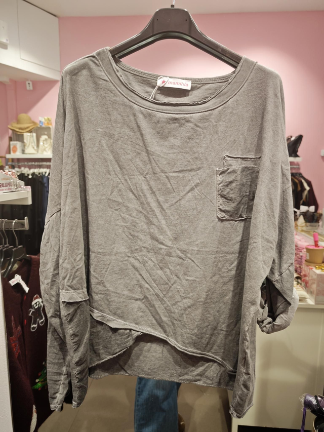 Camiseta Doble Bolsillo