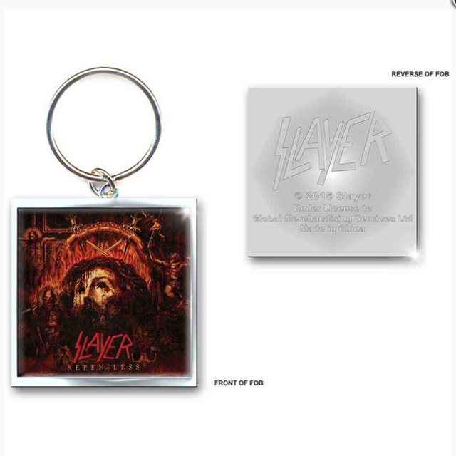 SLAYER KEYCHAIN: REPENTLESS (PHOTO PRINT)