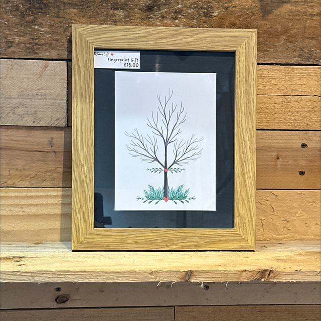 Fingerprint Tree with Hearts