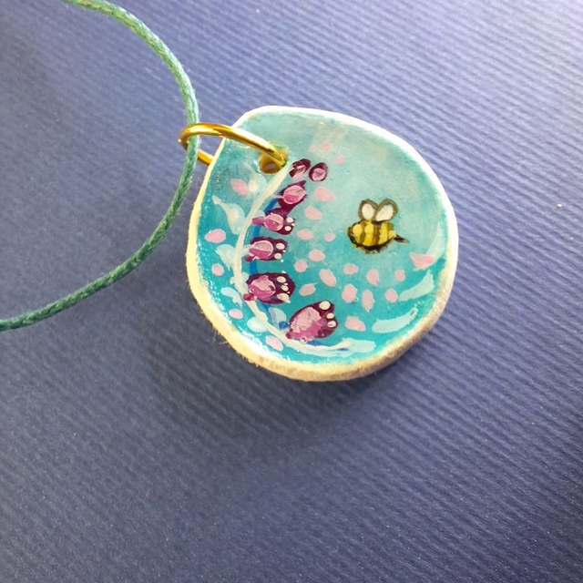 Collane "Piccoli Amici" - farfalla - api