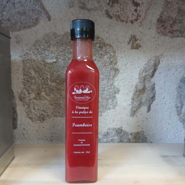 Vinaigre framboise 25 cl Haute Loire 