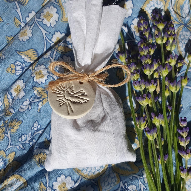 Mini médaillon colombe 