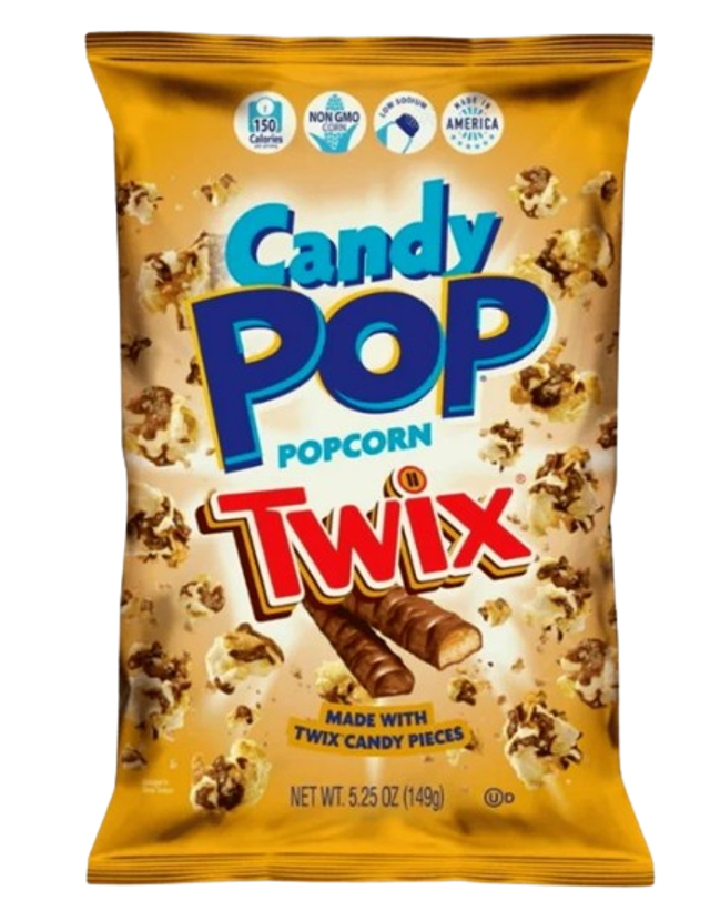 Candy Pop Popcorn Twix ( le paquet de 149g )