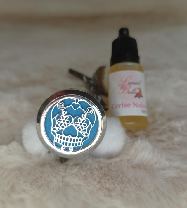 Clip diffuseur parfum Voiture calavera 