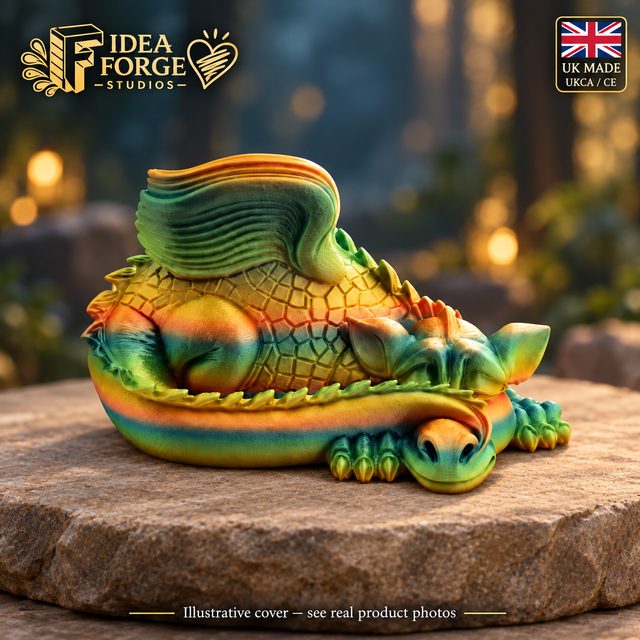 Snoozy the Sleeping Dragon – UK Made