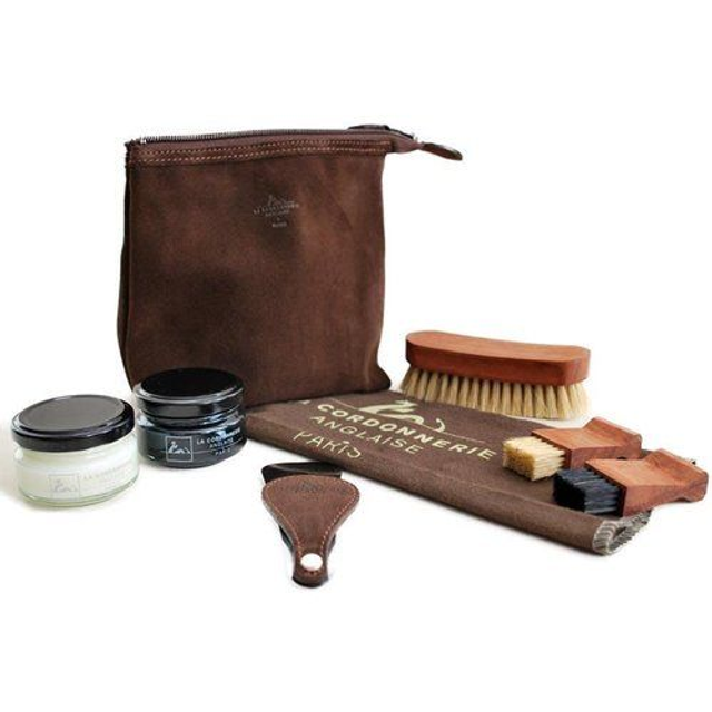 Saphir Médaille d’Or Biarritz Compact Travel Kit – Luxury Shoe Care on the Go