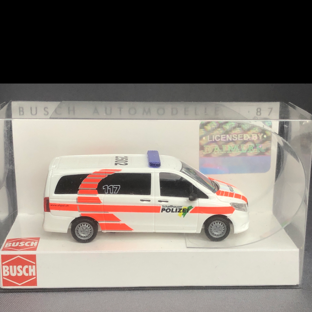 Mercedes Benz Vito Polizei Schaffhausen Busch 1:87