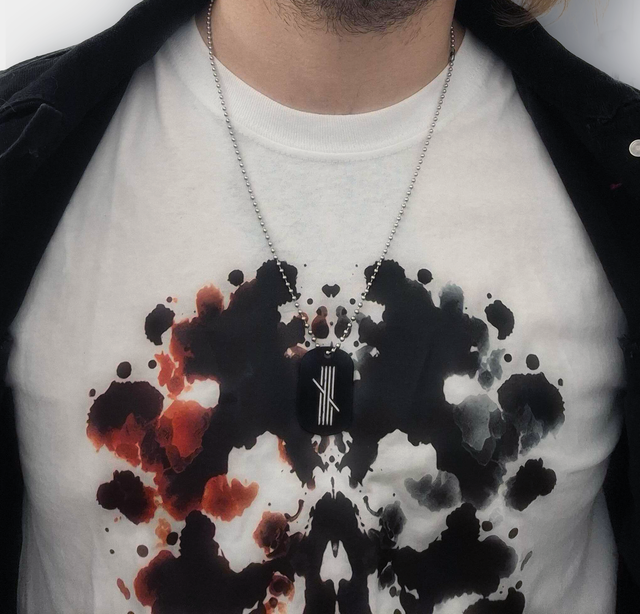 Collier Red Gordon – Plaque Militaire Logo Officiel