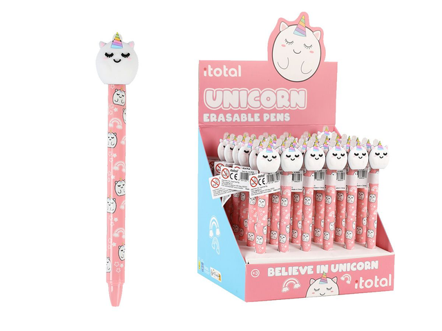 Penna cancellabile a scatto itotal UNICORN