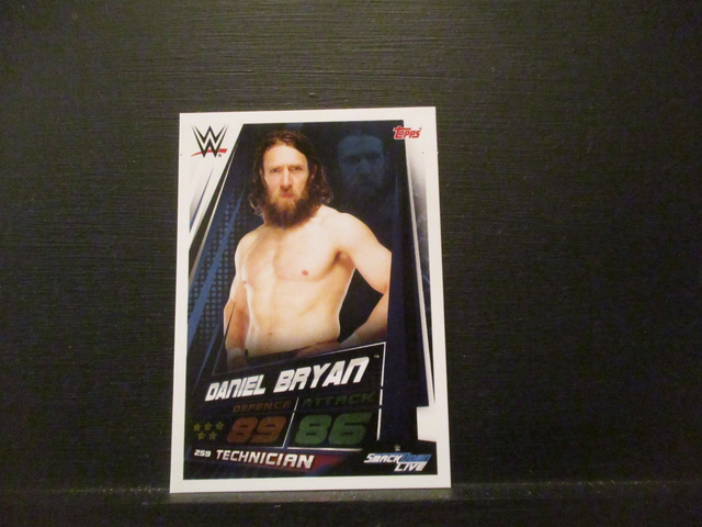 Daniel Bryan - Stars Of The Show Slam Attax Universe Original Trading Card #259