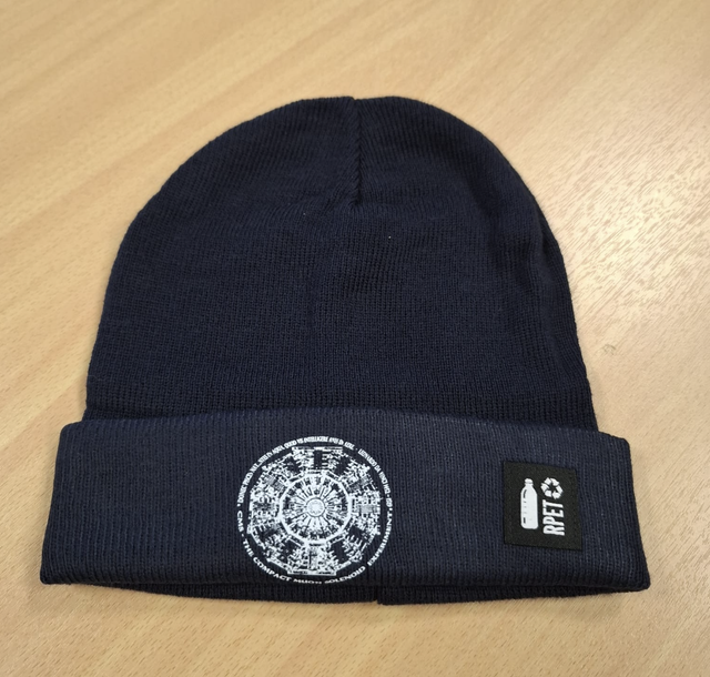 CMS blue beanie