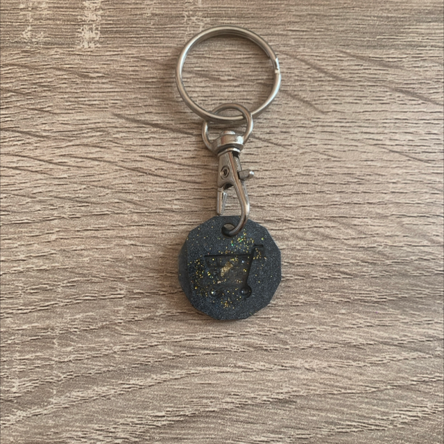 Porte-clés jeton de caddi