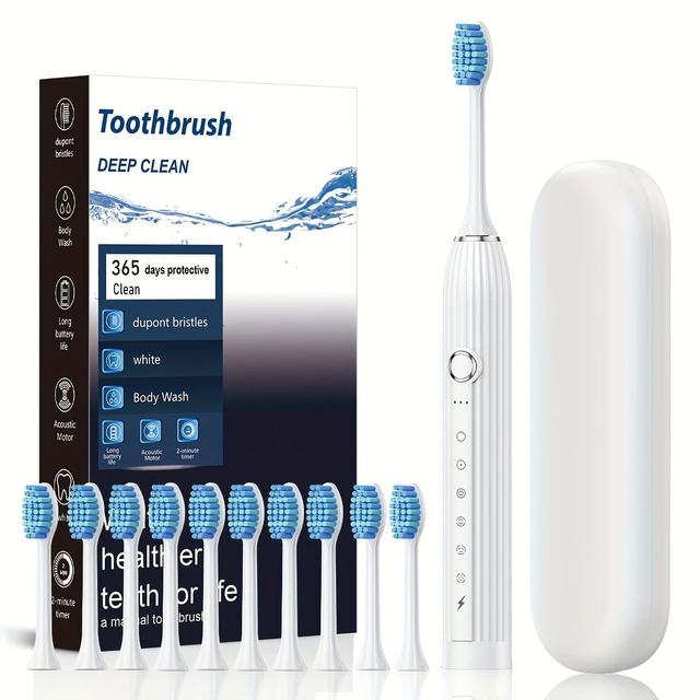 Smart Electric Toothbrush 2-in-1 