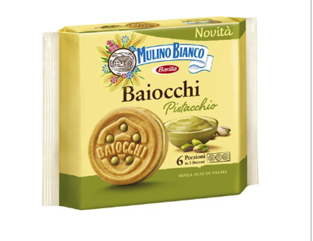 Mulino Bianco - Baiocchi Pisztácia 168g