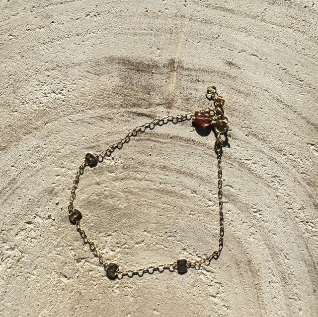 Bracelet Chaine Orange