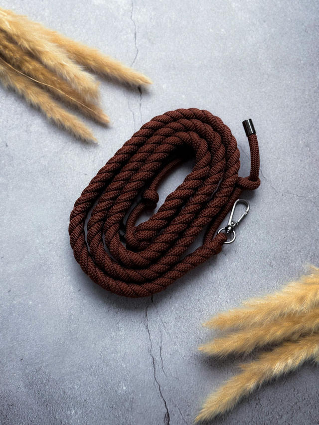 Bag Strap Braided (S) | braun | Taschengurt