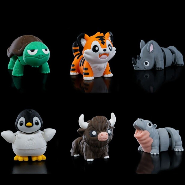 Animaux flexibles : Les petits expressifs