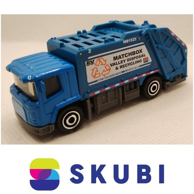 Matchbox MBX EV Trash Truck Matchbox Walley Disposal & Recycling