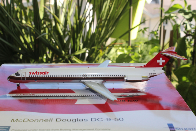 Swissair DC-9-50 (HB-ISW), 1:200, Inflight200