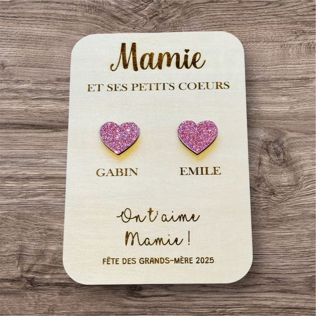 Plaquette fête des mamies , maman 