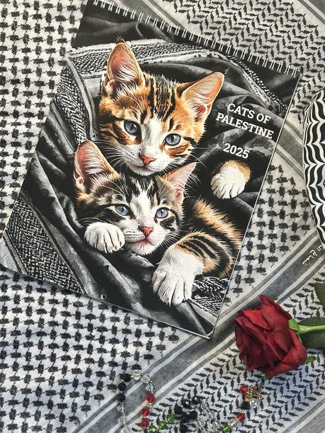 Cats of Palestine Calendar 2025