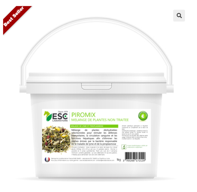 PIROMIX – Stimulation défenses immunitaires et fonction hépatique – Mélange de plantes