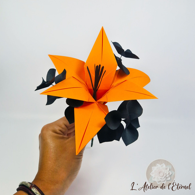 Décoration d'Halloween - Fleur de Lys