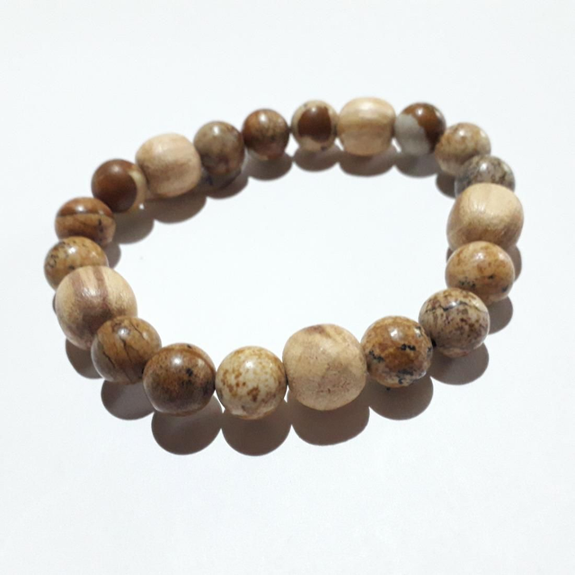 Landscape Yasper Palo Santo Bracelet 