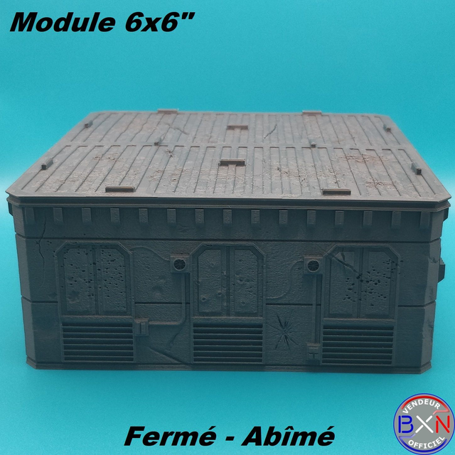 VGT - Module 6x6&quot; - Fermé - Abîmé