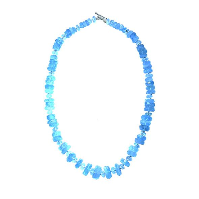 Collana in acquamarina modello 0863