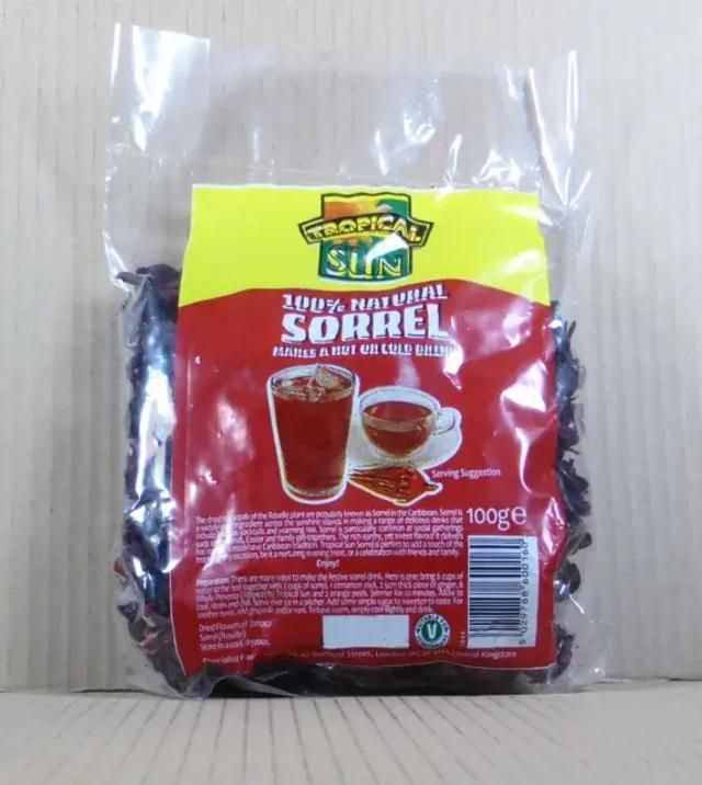 Tropical Sun 100gr. Getrocknete Hibiskusblüten/dried Sorrel Von Aus Jamaika