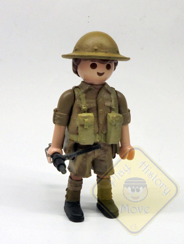 SOLDADO BRITÁNICO NORTE DE AFRICA 1941-43