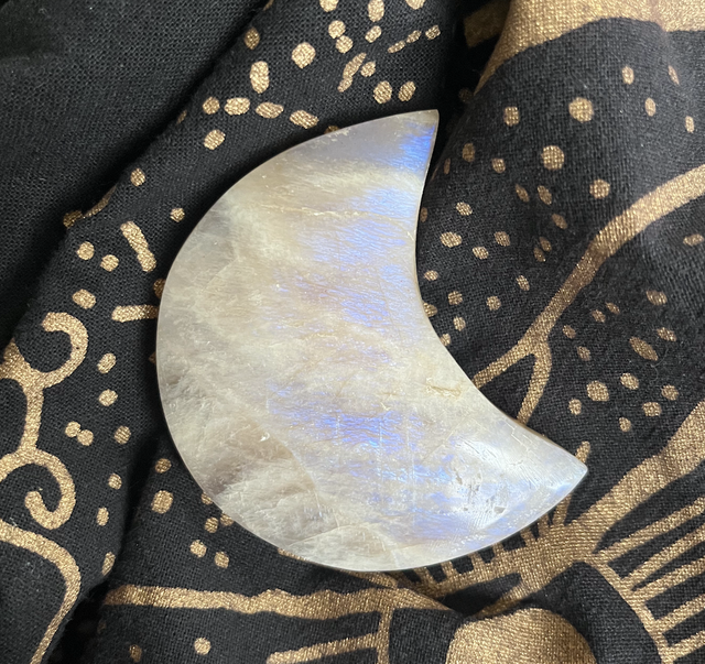 Croissant de Lune - Pierre de Lune Emotivité