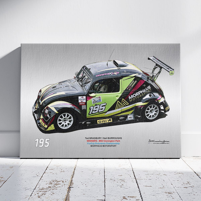 C241008 VW FUN CUP UK 24 MORPHEUS #195 WINNER Donington Park_ICA4989