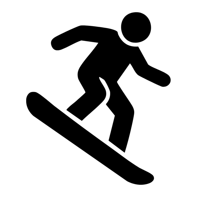 Pack snowboard