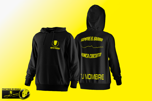 SUDADERA CON CAPUCHA (El Barrio)