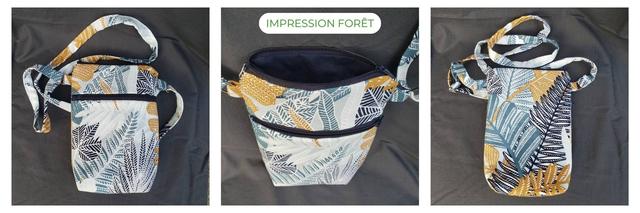 Sacoche à bandoulière 2 poches - 1ère série