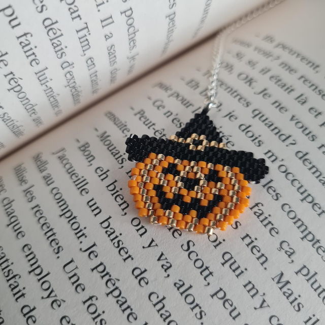 Perles MP citrouille 