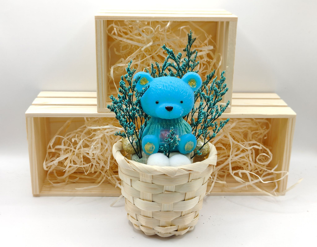 🧸 L'Ourson Parfumé - Décoration & Fondant 2-en-1