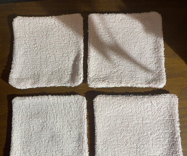 Lingettes lavables (Lot de 4)
