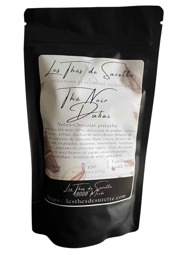 Thé Noir Dubai - Chocolat, pistache