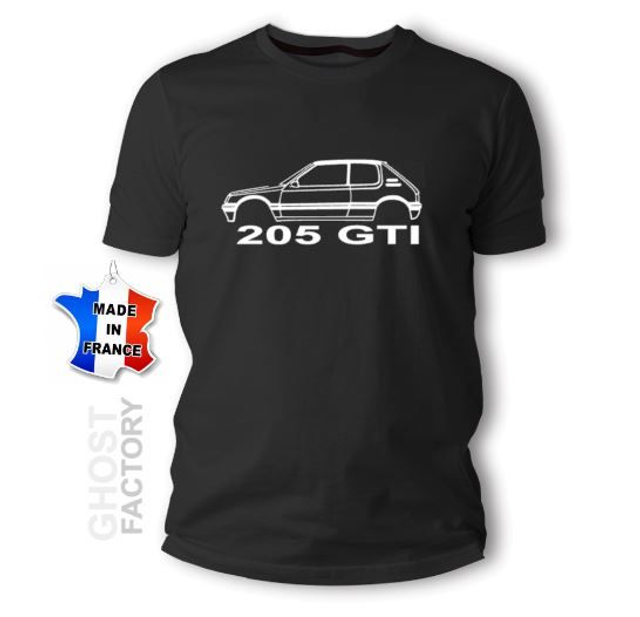 T-shirt 205 GTI Silhouette