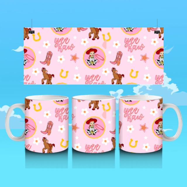 Mug Toy Story heee Yaw